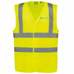 Ihre Firma Hi-Vis Warnweste